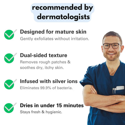 Blissal – exfoliační antibakteriální sprchový ručník