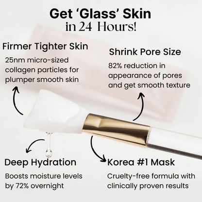 Glass Skin-kollagenmaske