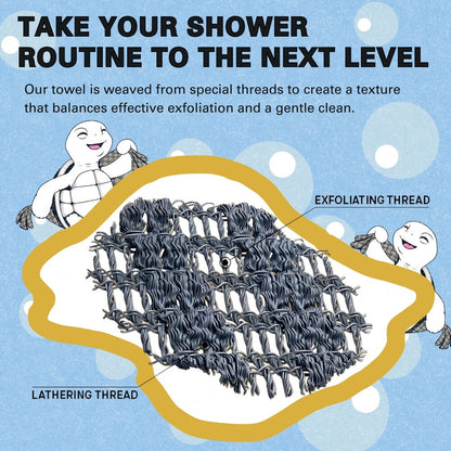 Blissal – exfoliační antibakteriální sprchový ručník