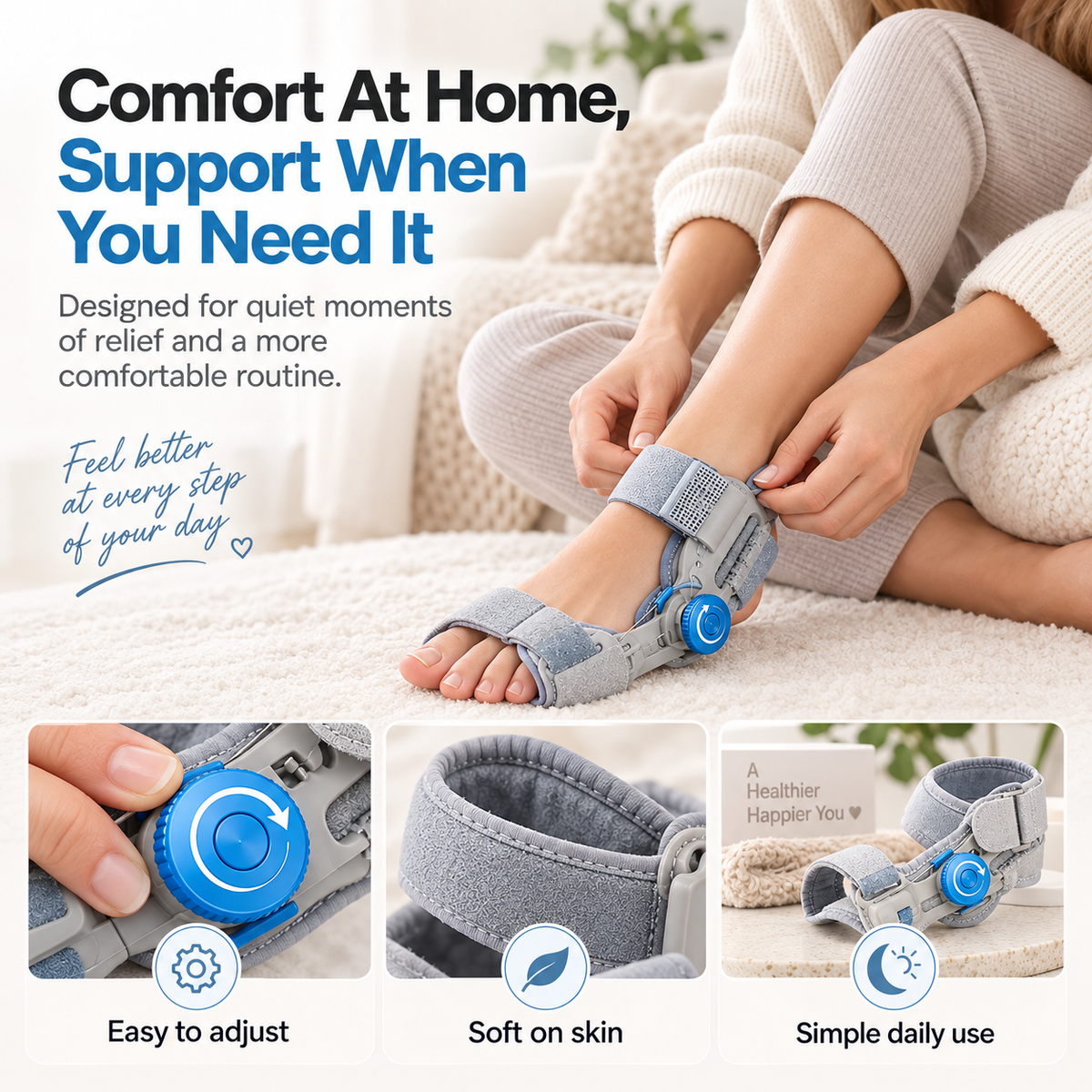 AlignStep™ Bunion Corrector