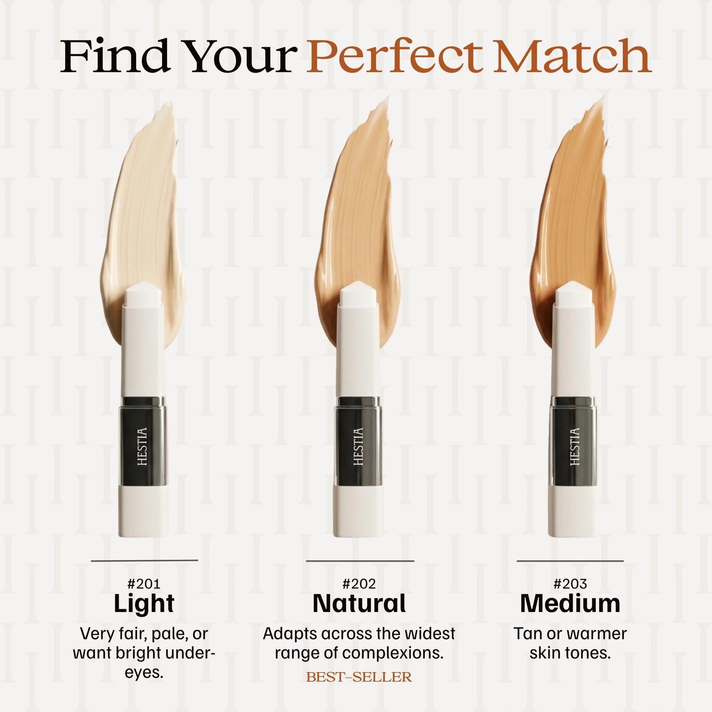 HESTIA® Color-Changing Foundation Stick