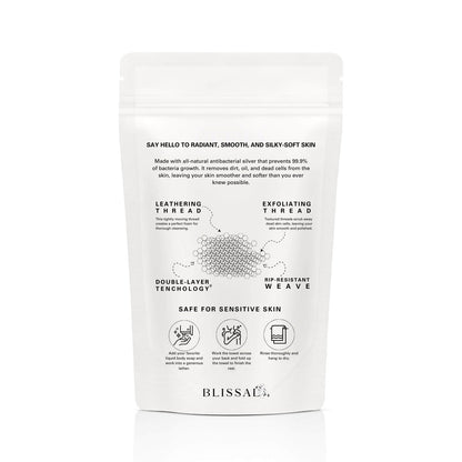 Blissal – exfoliační antibakteriální sprchový ručník